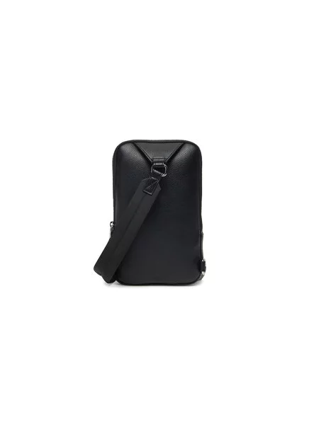 Armani Exchange Torbica za okrog pasu črna