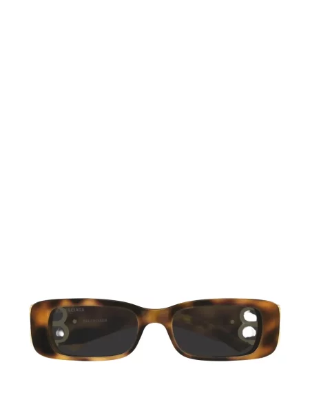Ochelari de soare Balenciaga Eyewear cu autograf maro