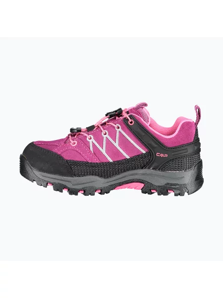 Buty trekkingowe dziecięce Rigel Low skóra wodoodporne szare