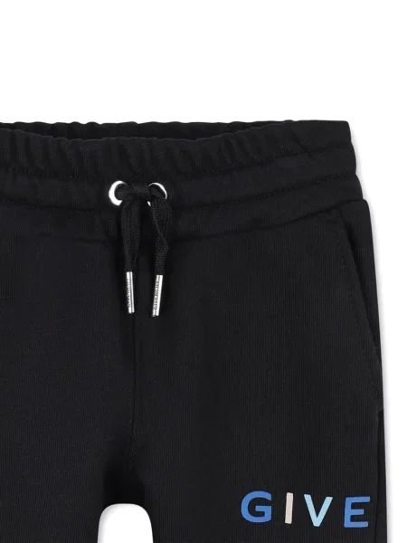 Spodnie dziecięce Givenchy czarne