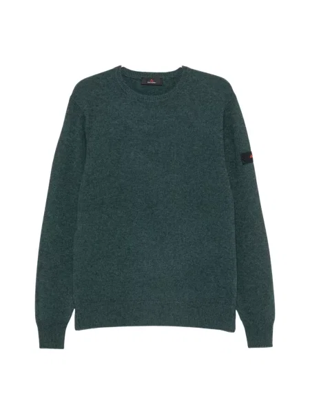 Sweter Peuterey z logo zielony