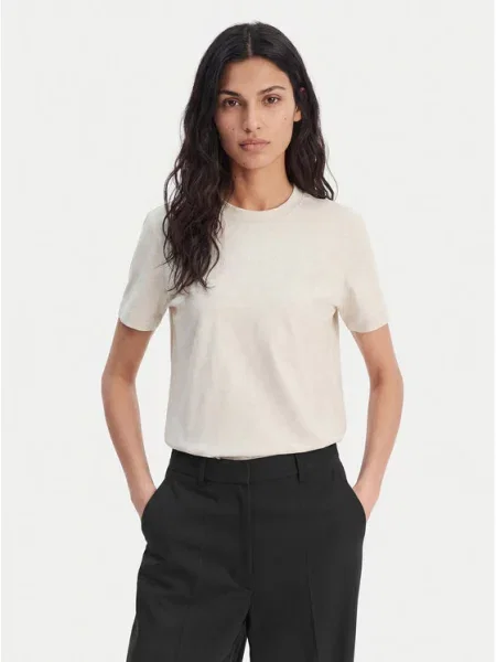 Calvin Klein Tričko CLSSC svetlosivá sivá