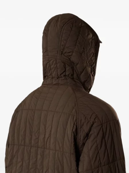 Matlasat geacă Stone Island cu strasuri maro