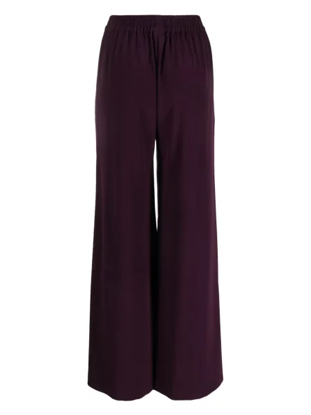 Kelnės Gianluca Capannolo aukštu liemeniu violetinė