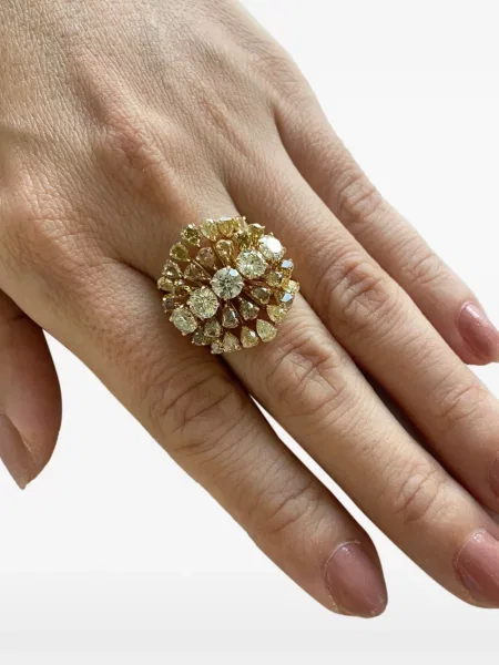 Prsten Hyt Jewelry s cvjetnim printom