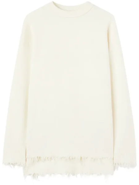 Pulover Jil Sander alb