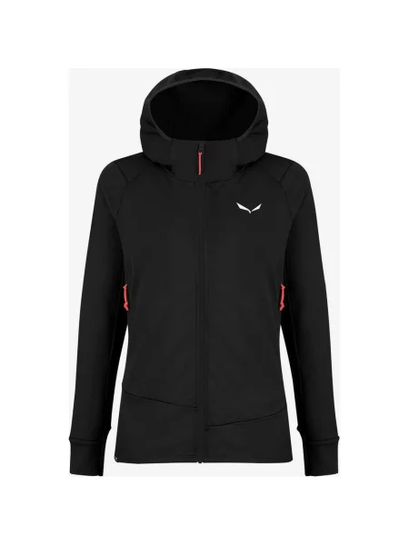 Salewa Puez Polarlite Kurtka z kapturem czerwona 40 czarna