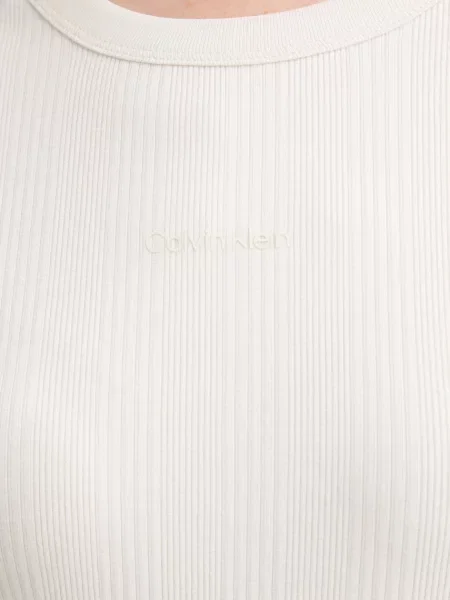 Calvin Klein Póló Varigated Ekru bézs