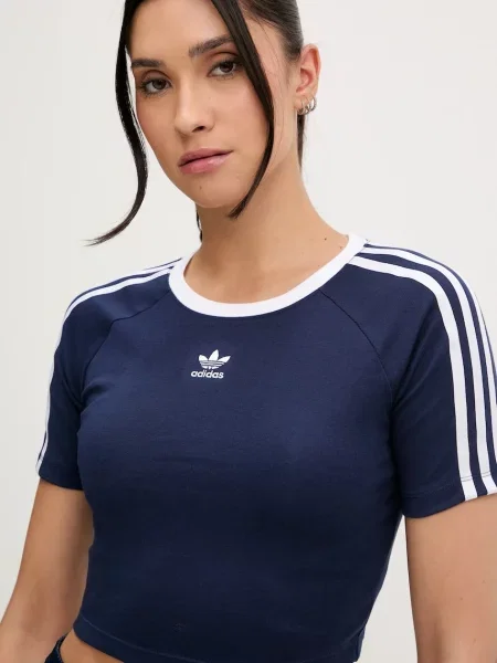 Тениска adidas Originals дамска тъмносиньо