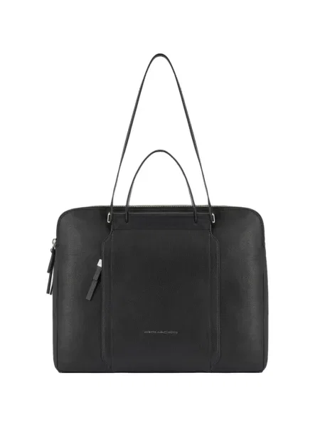 Geantă shopper Piquadro albastru
