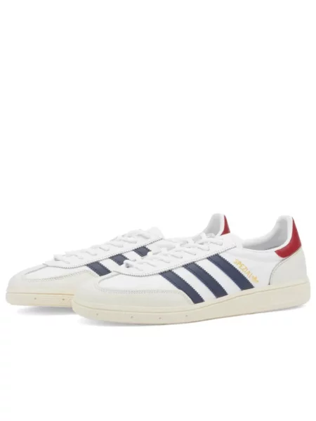 Sneakersy Adidas Originals skórzane białe