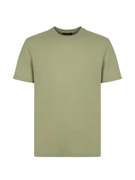 Tricou Slowear cu decolteu în U verde