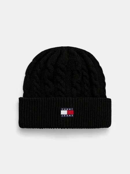 Kapa Tommy Jeans črna