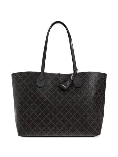 Geantă shopper By Malene Birger cu imagine negru