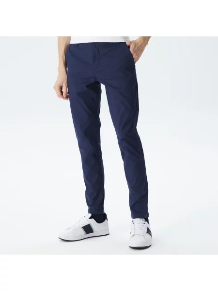 Lacoste Spodnie Lacoste granatowe