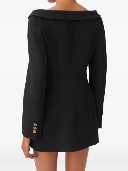 Rochie mini Versace de lână negru