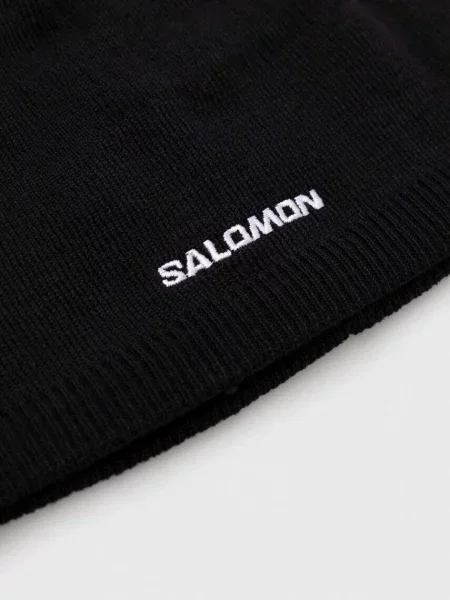 Salomon téli sapka mély fekete. Méret: OS fekete