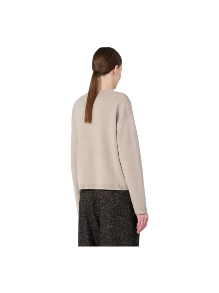 Sweter Max Mara wełniany beżowy