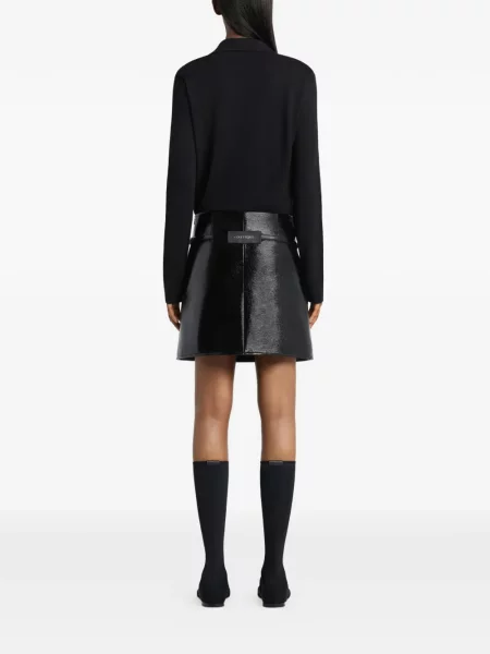 Fusta mini Courreges negru