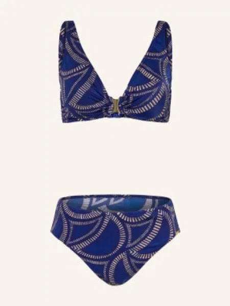 Charmline Bralette Bikiny Tribal Flow modrá béžová