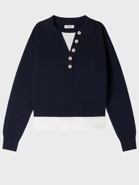 Светр Sandro синій