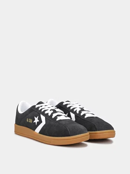 Замшевые классические кеды Converse черные