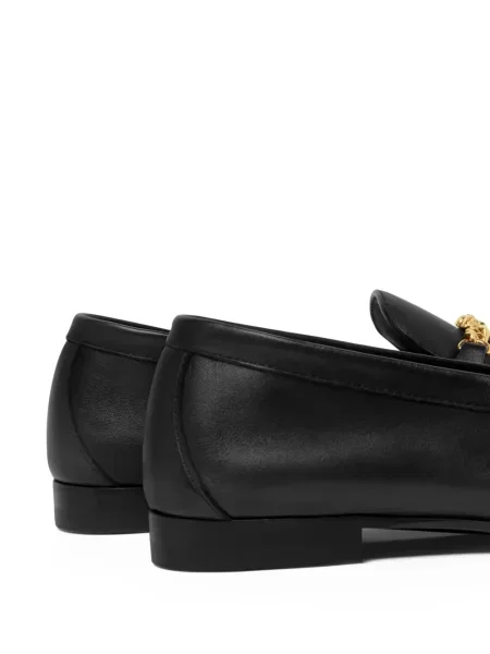 Pantofi loafer Versace din piele negru