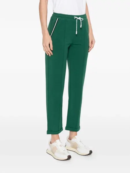 Stahovací šňůrka kalhoty Marccain zelené