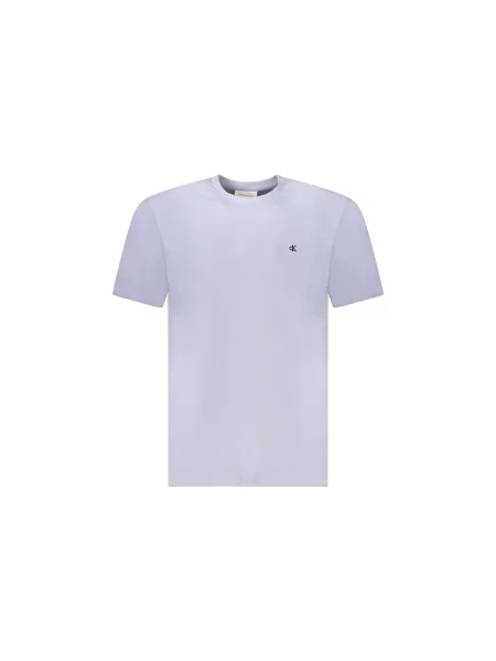 Calvin Klein Jeans Majica Classic svijetloljubičasta / crna bijela