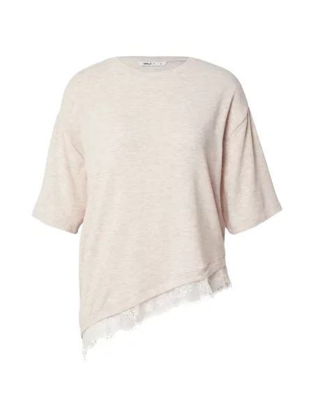 ONLY Tricou ONLGlamour nisipiu