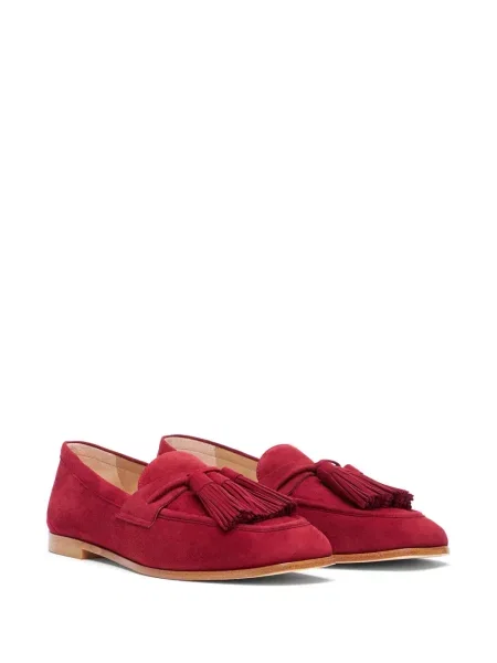 Loafersy Stuart Weitzman czerwone