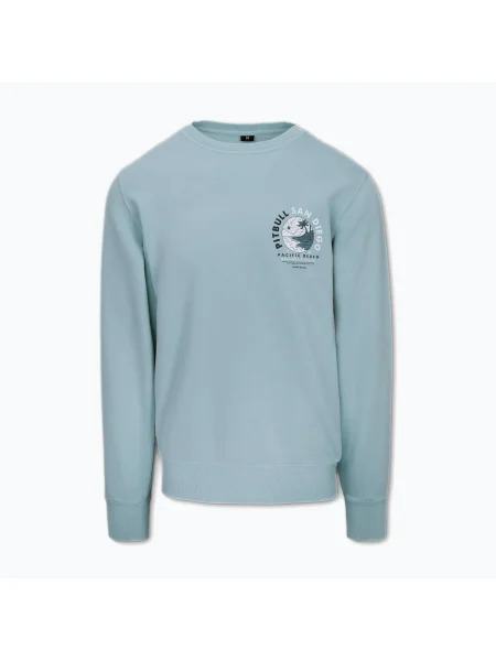 Hanorac crewneck Pitbull West Coast albastru