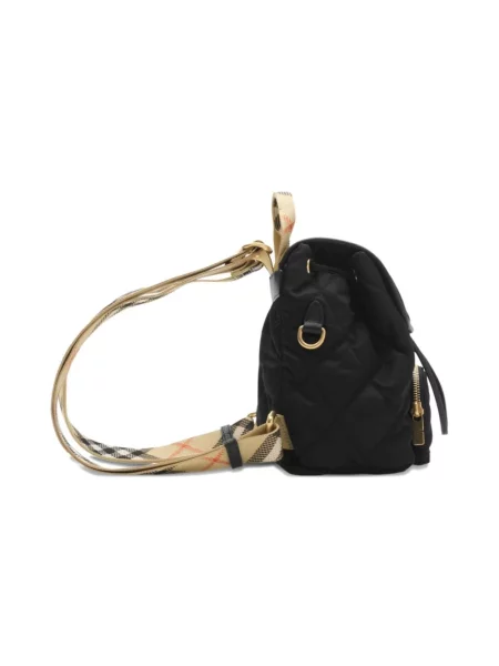 Plecak Burberry pleciony czarny