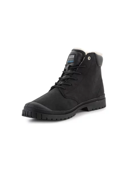 Turistická obuv Palladium Cuff Lth Wp Wl černá