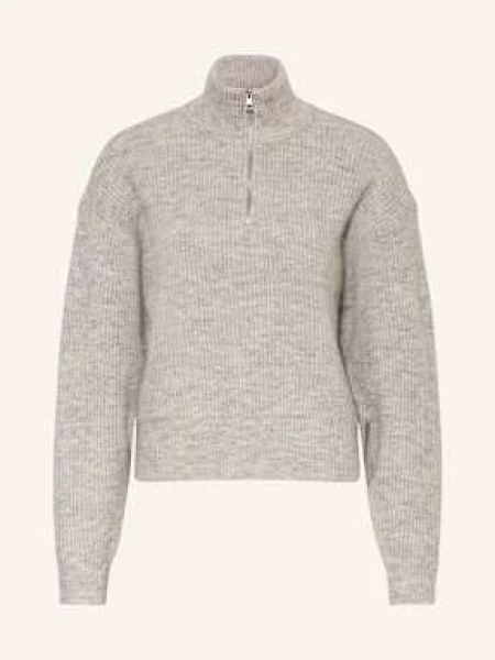 Dzianinowy sweter Msch Copenhagen szary