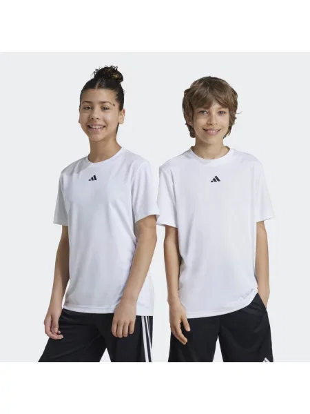 Tričko Train Essentials Logo Regular Fit Kids bílé