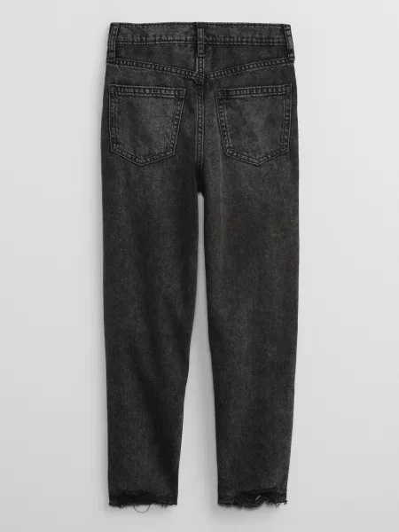Pantaloni copii Gap negru
