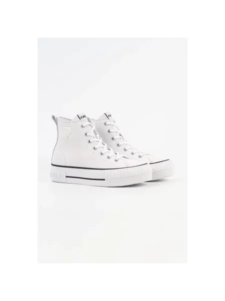 Sneakersy Karl Lagerfeld skórzane białe