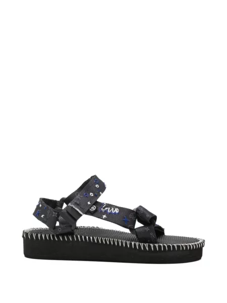 Sandale Arizona Love cu broderie albastru