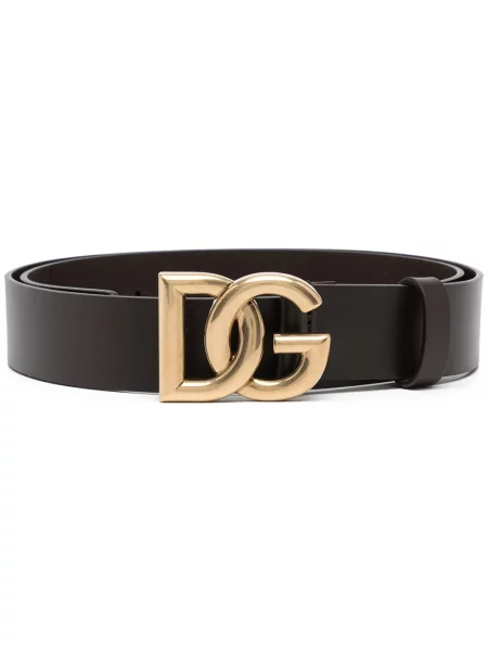 Curea Dolce & Gabbana din piele maro