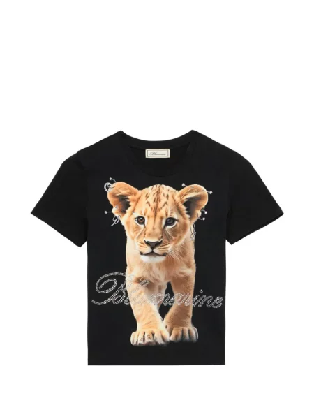 Tricou Blumarine cu imagine negru