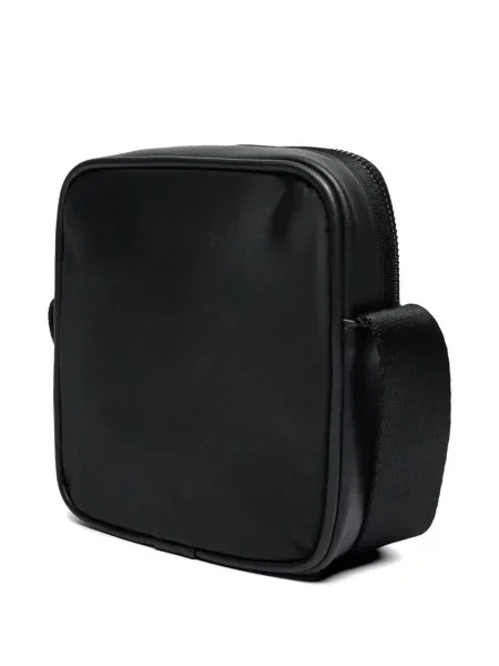 Crossbody torba Calvin Klein s autogramom crna