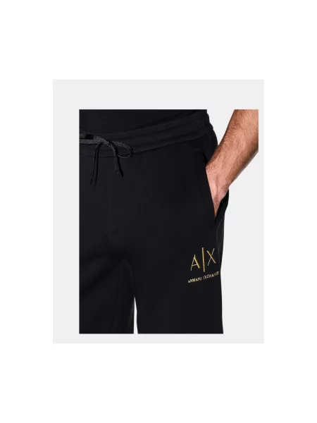Armani Exchange Pantaloni de trening negru