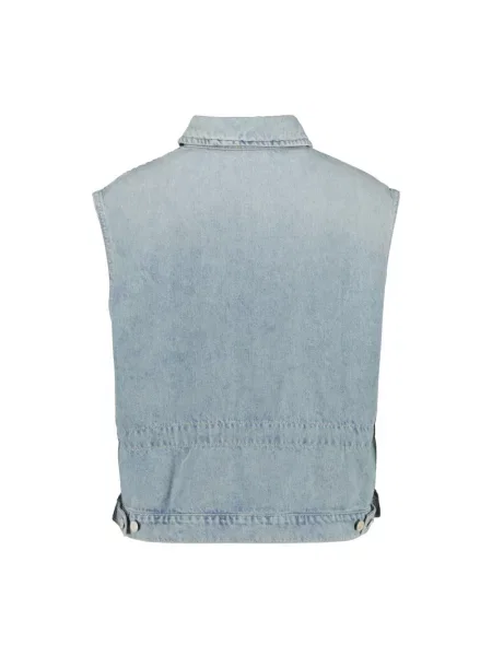 Marc O'Polo Denim kamizelka dżinsowa Kobiety S niebieski