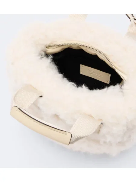 Ursuleț de pluș top Moncler alb