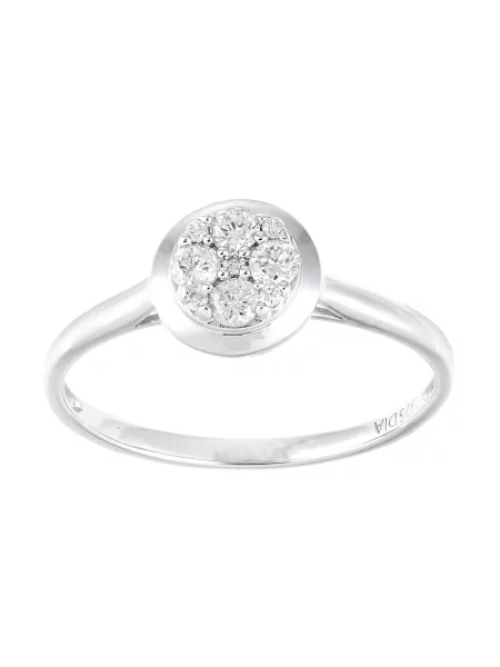DIAMANT LETERNEL Gyűrűk Cluster ezüst