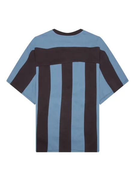 Tricou Nahmias cu dungi albastru
