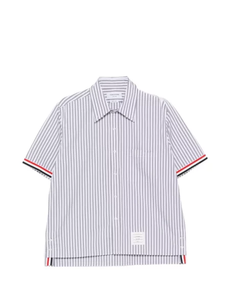 Μικρός πουκάμισο Thom Browne γκρι