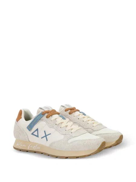 Sneakerși Sun68 din piele de căprioară
