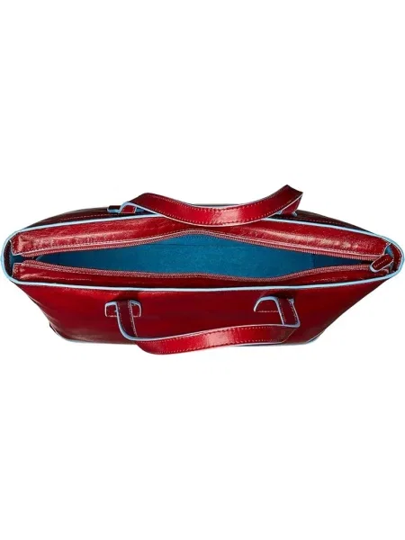 Shopperka Piquadro czerwona